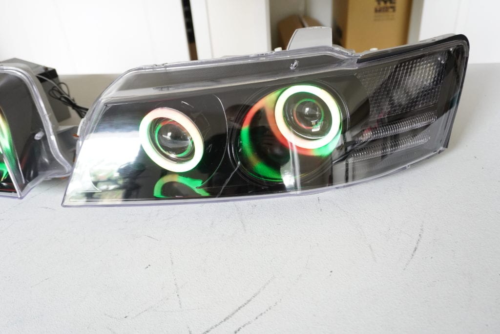 VZ Custom Headlights Switchback Lighting