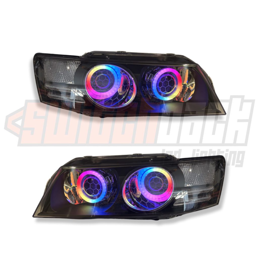 VZ Custom Headlights Switchback Lighting