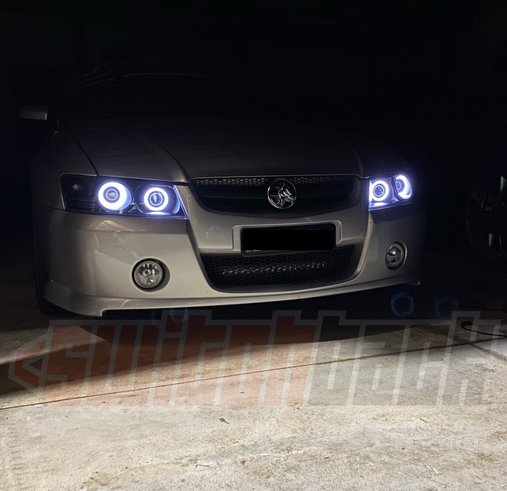 VZ Custom Headlights Switchback Lighting