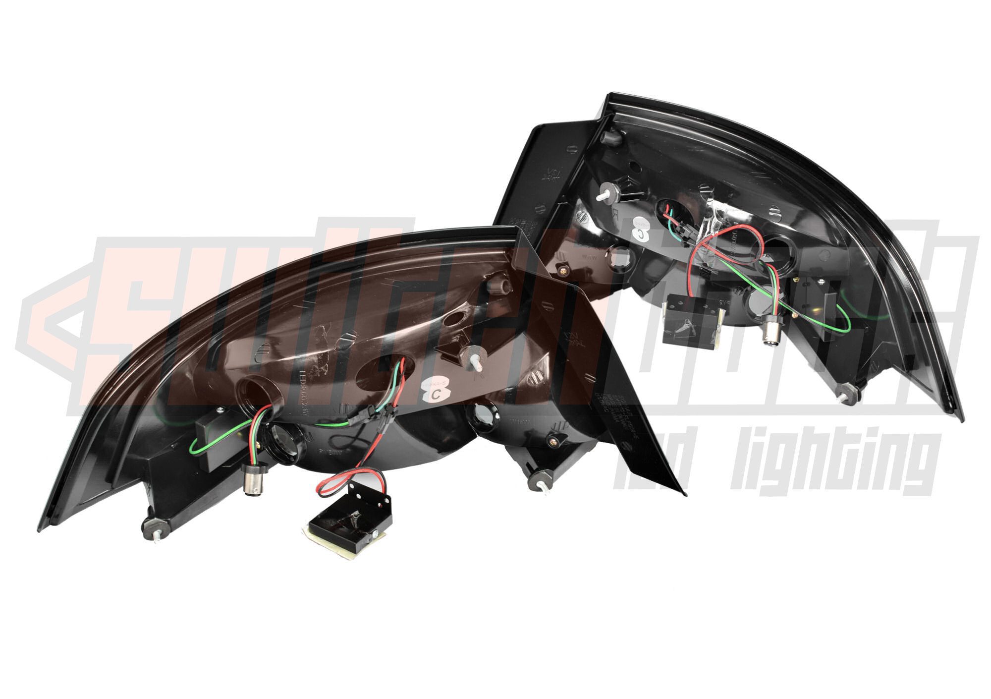 FG Sedan LED Tail Lights (Black) - Image 3