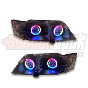 vy-tear-drop-custom-halo-headlights