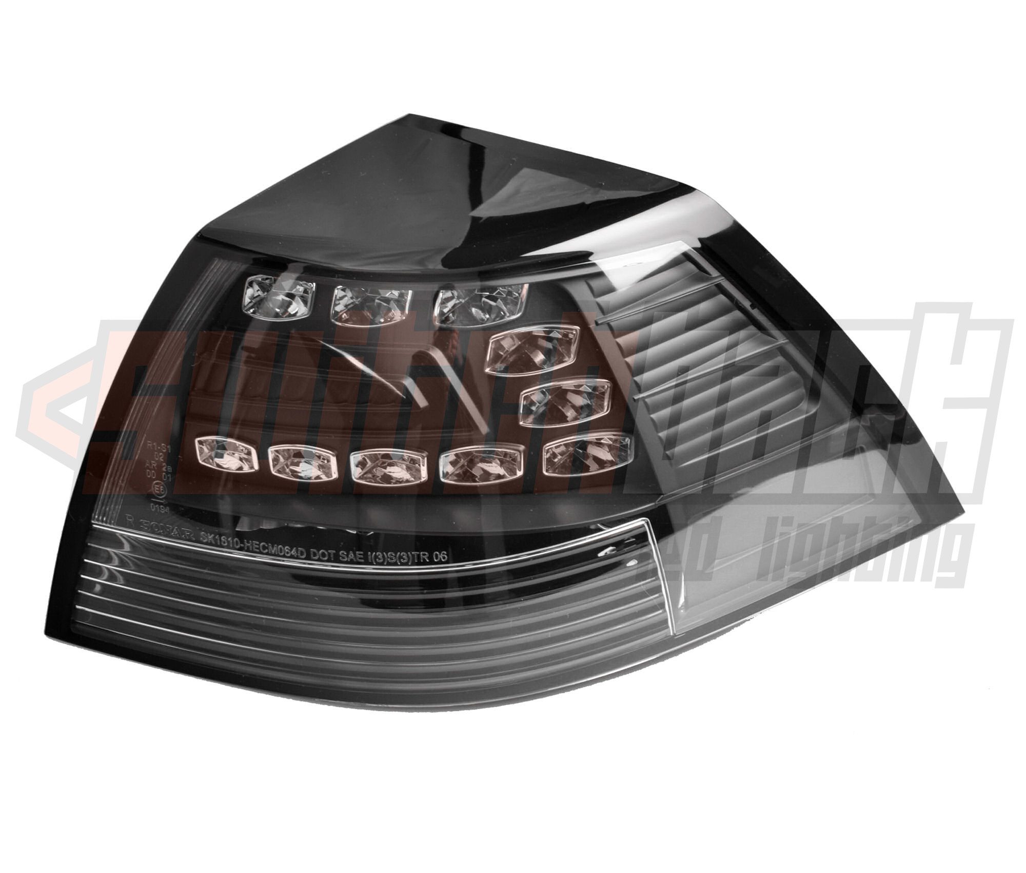 VE Sedan LED Tail Lights (Black) - Image 3