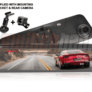 Rear View Mirror Dash Camera Kit (With Reverse Camera Option)