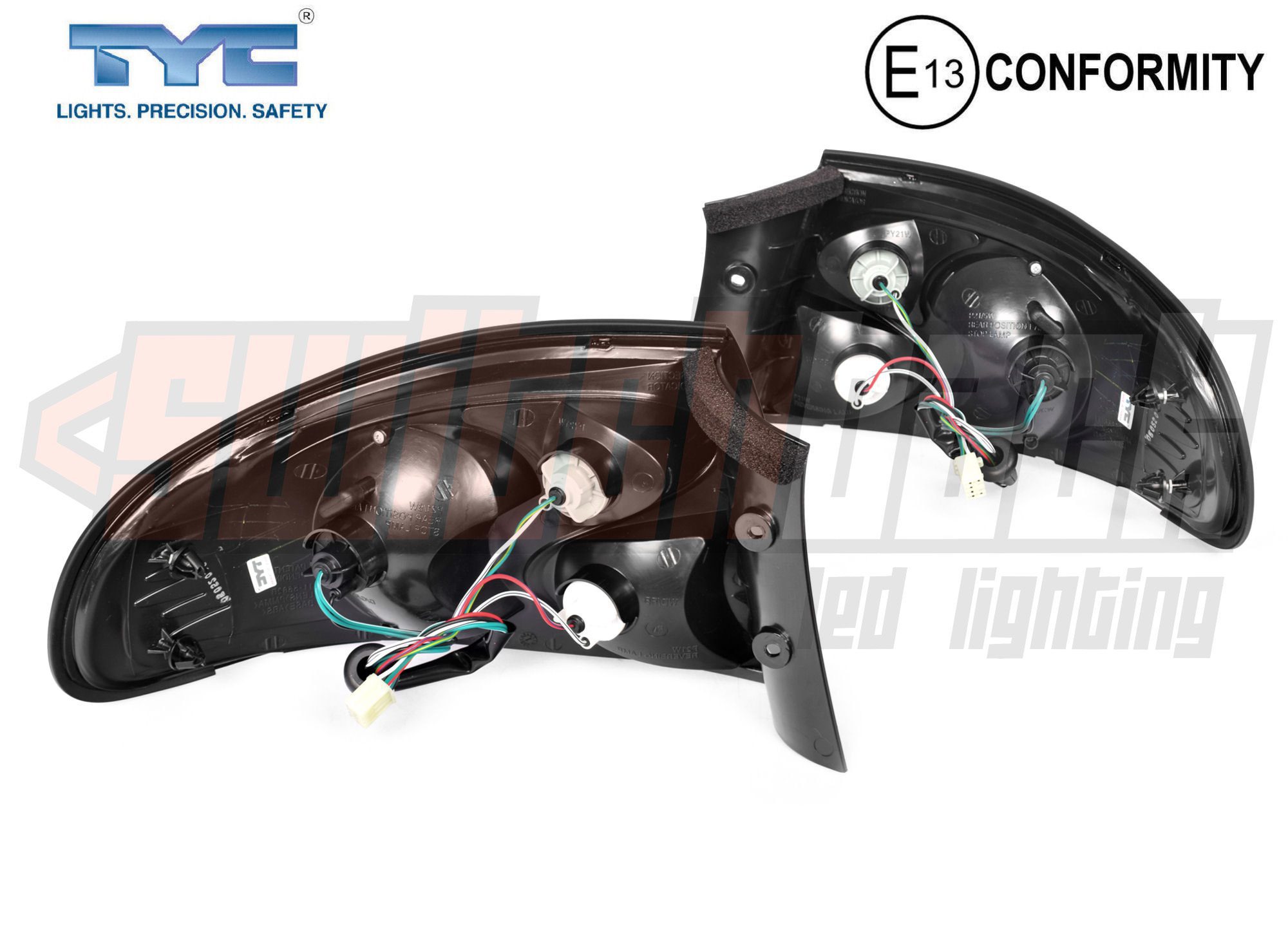 VT/VX LED Tail Lights (Black) - Image 2