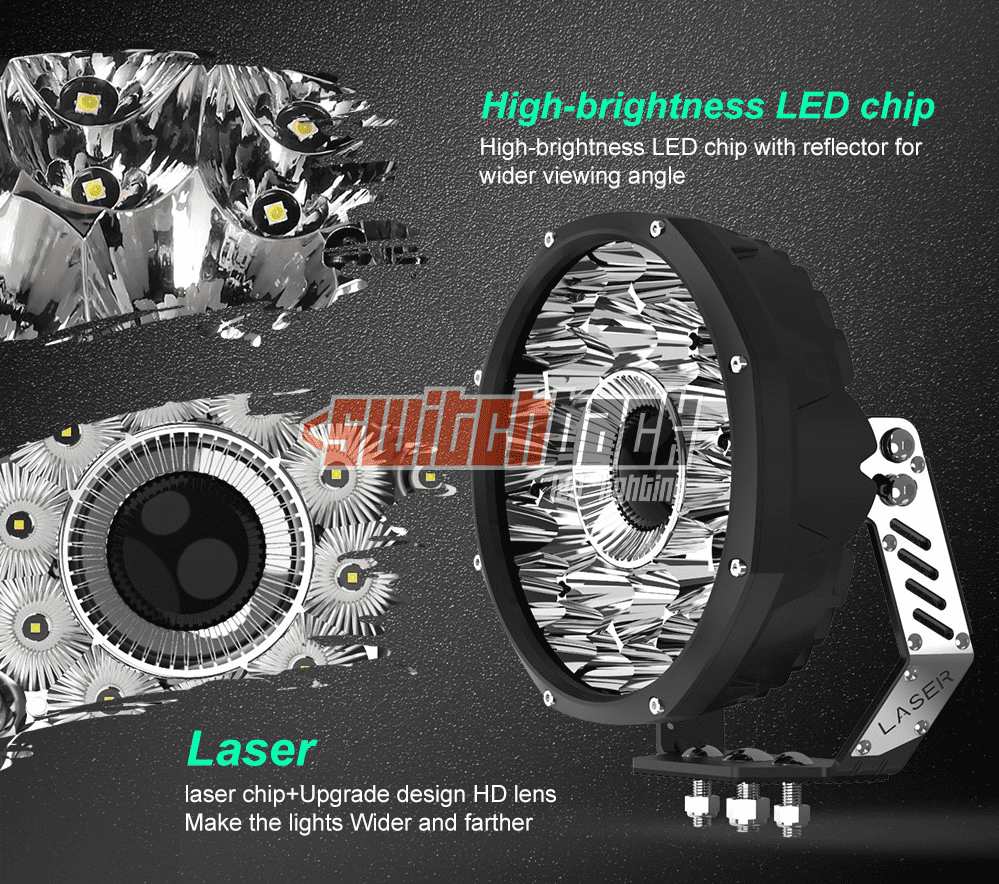 RADIANCE SL085 LASER 8.5" Driving Lights - Image 2