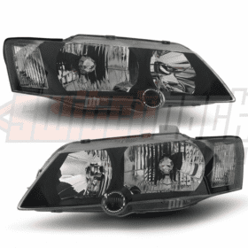 VY Reflector Headlights (Black)