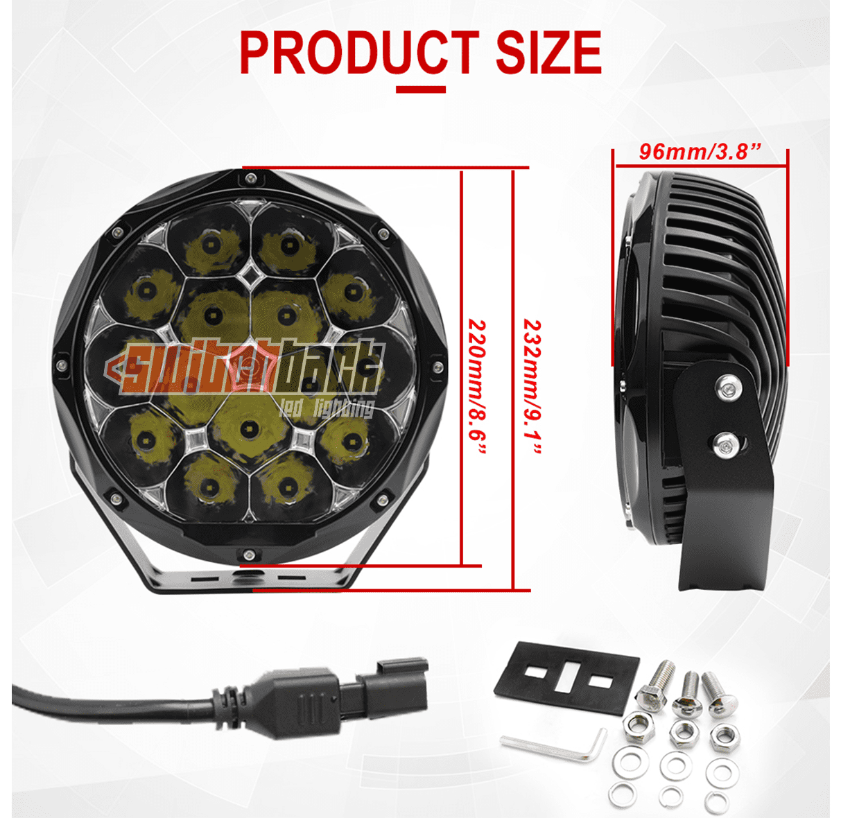 RADIANCE SB085 8.5" Driving Lights - Image 5