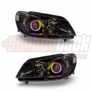 VF Single Halo Custom Headlights